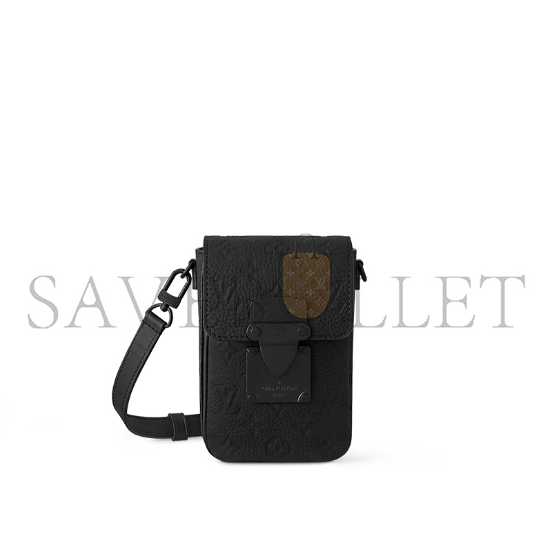 LOUIS VUITTON MASTER S-LOCK VERTICAL WEARABLE WALLET M81524 (19*12*7cm)